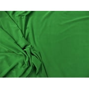 Fabric Light Weight Polyester Spandex 4 way Stretch Kelly Green D400