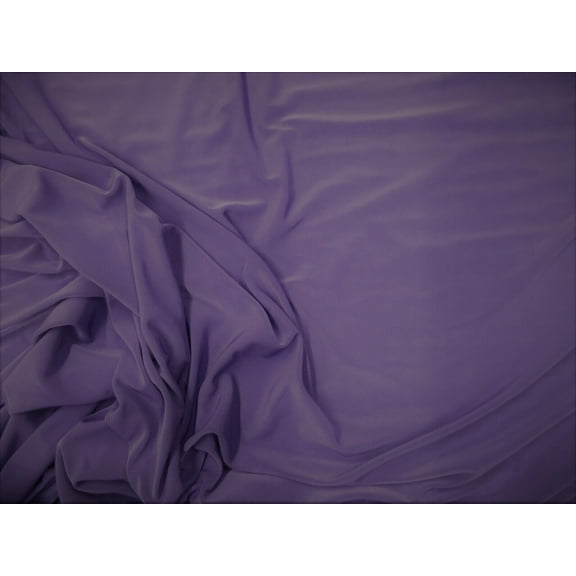 Fabric Light Weight Polyester Spandex 4 way Stretch Purple