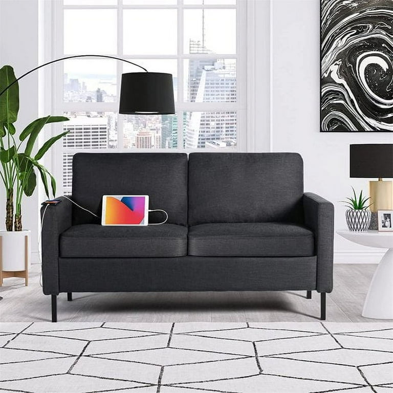 Small loveseat for office sale