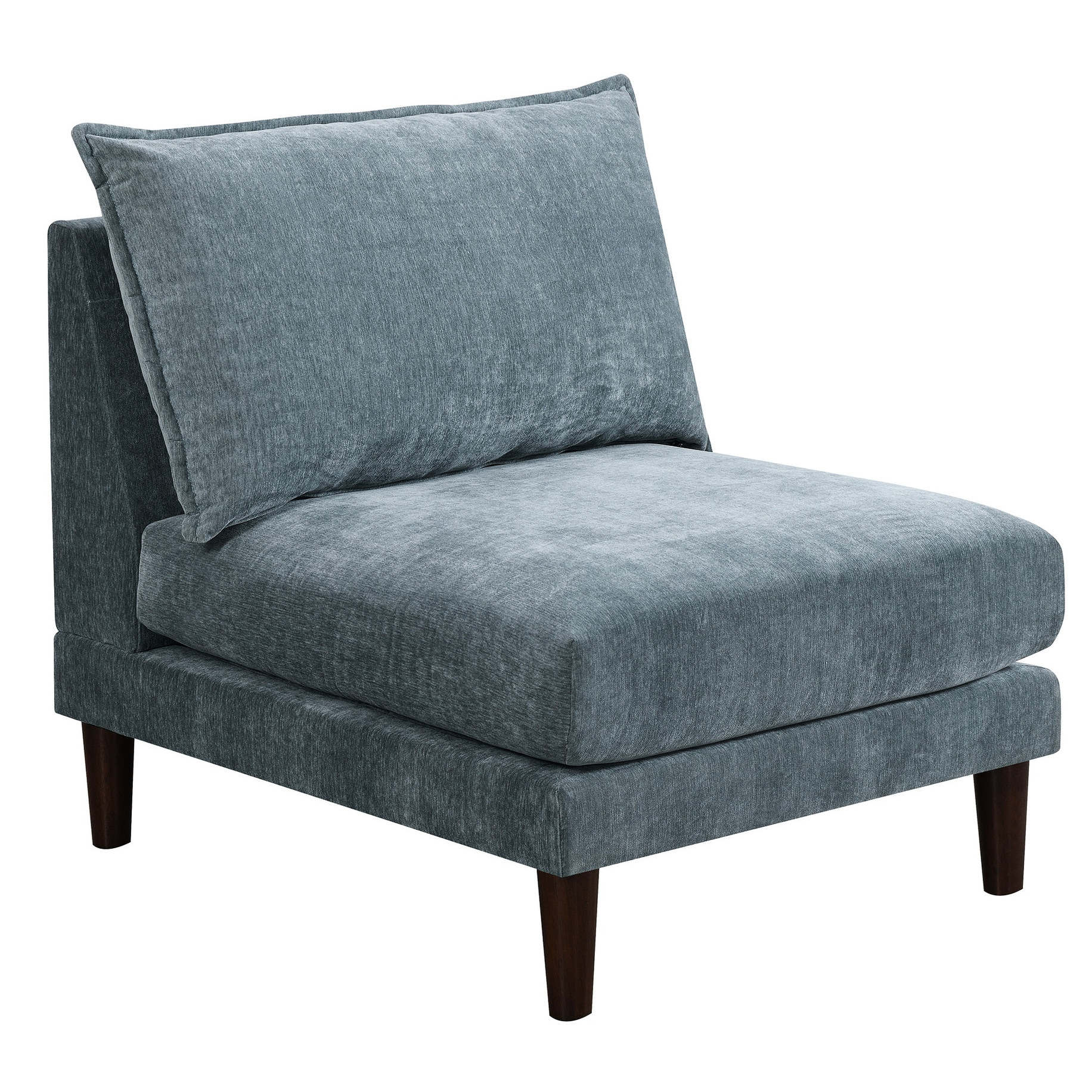 Fabric Main Material - Soft and Durable Armless Chair for Living Room ...
