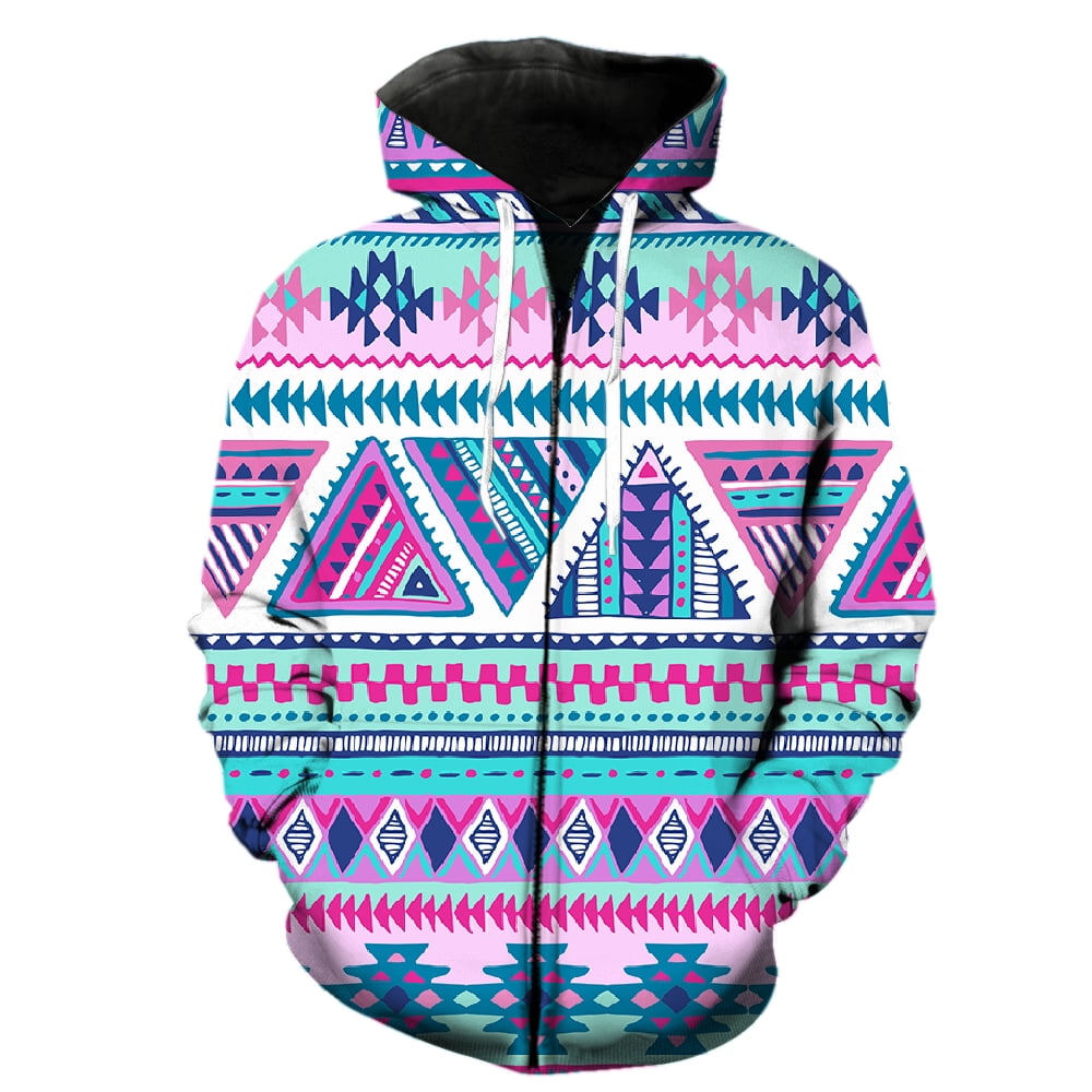 Scattered Generations White Men's Zipper Hoodie