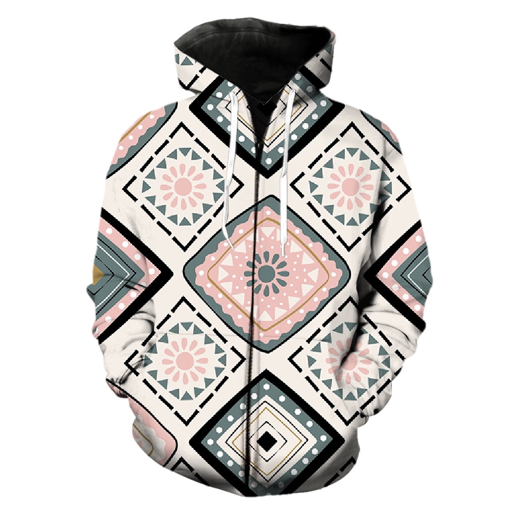 Prairie Plains Spirit Men's Zipper Hoodie