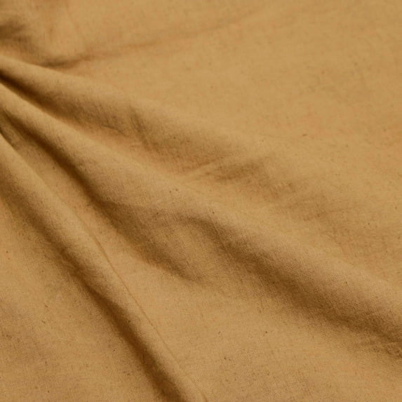 Fabric Mart Direct Beige Cotton Linen Fabric By The Yard, 42 inches or 107 cm width, 10 Continuous Yards Beige Cotton Fabric