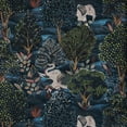 thumbnail image 1 of Fabric Mart Direct Blue & Green Fabric by the Yard, 55 inches or 140 cm Width Blue Velvet Fabric, 3 Continuous Yards Printed Velvet Fabric, Upholstery Fabric, Fabric For Curtains, Fabric For Pillows, 1 of 7
