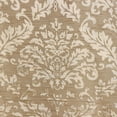 thumbnail image 1 of Fabric Mart Direct Cream Burnout Velvet Fabric By The Yard, 54 inches or 137 cm width, 14 Continuous Yards Cream Velvet Fabric, Damask, Upholstery Drapery Curtain Wholesale Fabric, Window Treatment, 1 of 5