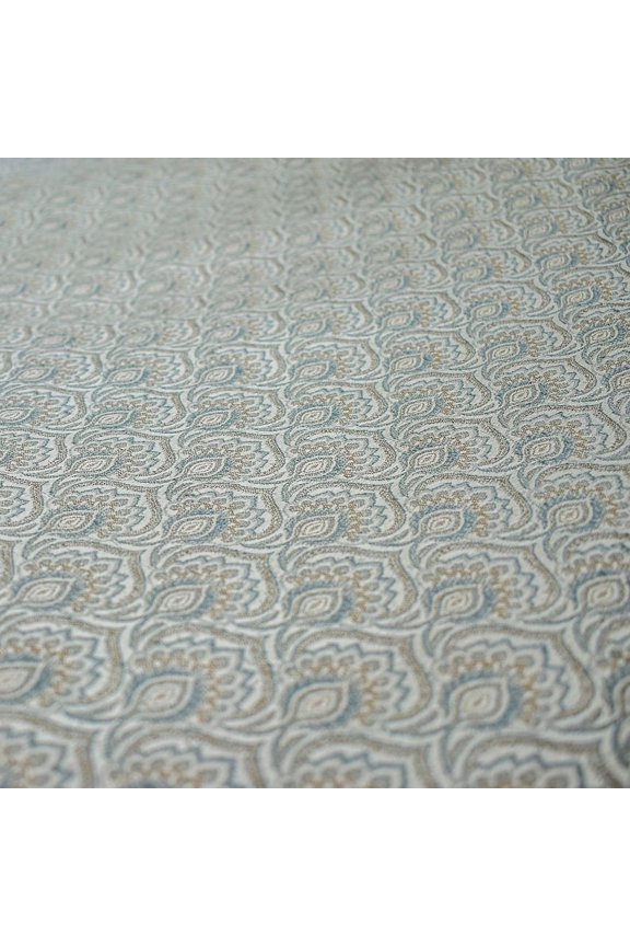 Floral Peacock Fabric By The Yard, Jacquard Weave Fabric, Upholstery Fabric, Curtain Fabric, Wholesale Fabric, Fabric For Pillows, Home Décor