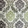 thumbnail image 1 of Fabric Mart Direct Green, Gray Poly Jacquard Weave Fabric By The Yard, 46 inches or 117 cm width, 9 Continuous Yards Gray Jacquard Fabric, Damask, Upholstery Drapery Curtain Wholesale Fabric, 1 of 5