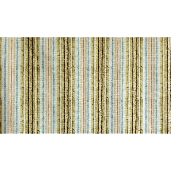 Fabric Mart Direct Green Printed Velvet Fabric By The Yard, 54 inches or 137 cm width, 1 Yard Green Velvet Fabric, Stripes, Upholstery Drapery Curtain Wholesale Fabric, Window Treatment