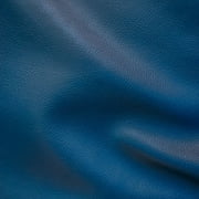 Fabric Mart Direct High Quality 54" Wide Blue Faux Leather By The Yard,Artificial Leather,540 GSM,0.8mm Thickness,Leatherette,Imitation Leather,Fashion Leather