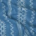 thumbnail image 1 of Fabric Mart Direct Light Blue, White Fabric by the Yard, 51 inches or 129 cm Width Blue Cotton Fabric, 11 Continuous Yards Cotton Embroidered Fabric, Upholstery Fabric, Fabric For Curtains, Pillows, 1 of 8