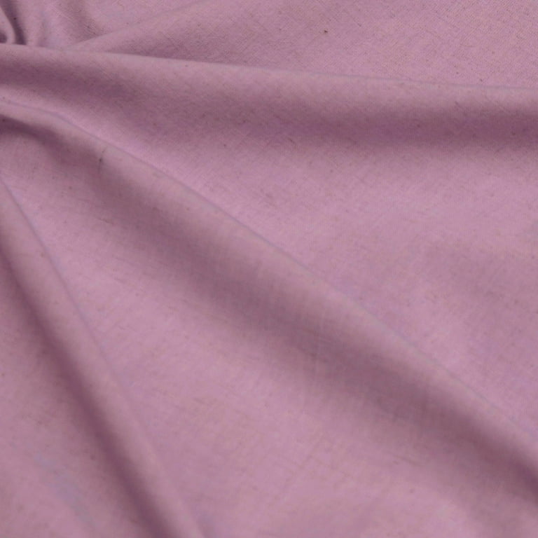 Fabric Mart Direct Lilac Cotton Linen Fabric By The Yard 42 inches or 107 cm width 1 Yard Green Cotton Fabric Cotton Linen Apparel Clothes Fabric
