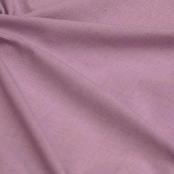 Fabric Mart Direct Lilac Cotton Linen Fabric By The Yard, 42 inches or 107 cm width, 18 Continuous Yards Green Cotton Fabric, Cotton Linen Apparel Clothes Fabric, Upholstery Curtain Wholesale Fabric