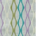 thumbnail image 1 of Fabric Mart Direct Multi Color Jacquard Fabric By The Yard, 54 inches or 137 cm width, 16 Continuous Yards Multi Jacquard Fabric, Stripes Swirls, Upholstery Drapery Curtain Wholesale Fabric, 1 of 8