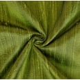 thumbnail image 1 of Fabric Mart Direct Olive Green Silk Dupioni Fabric By The Yard, 41 inches or 104 cm width, 12 Continuous Yards Green Silk Fabric, Slubbed Silk Dupioni, Bridal Dress Wholesale Silk Dupioni Fabric, 1 of 7