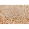 thumbnail image 1 of Fabric Mart Direct Peach Burnout Velvet Fabric By The Yard, 44 inches or 111 cm width, 11 Continuous Yards Pink Velvet Fabric, Damask, Upholstery Drapery Curtain Wholesale Fabric, Window Treatment, 1 of 8
