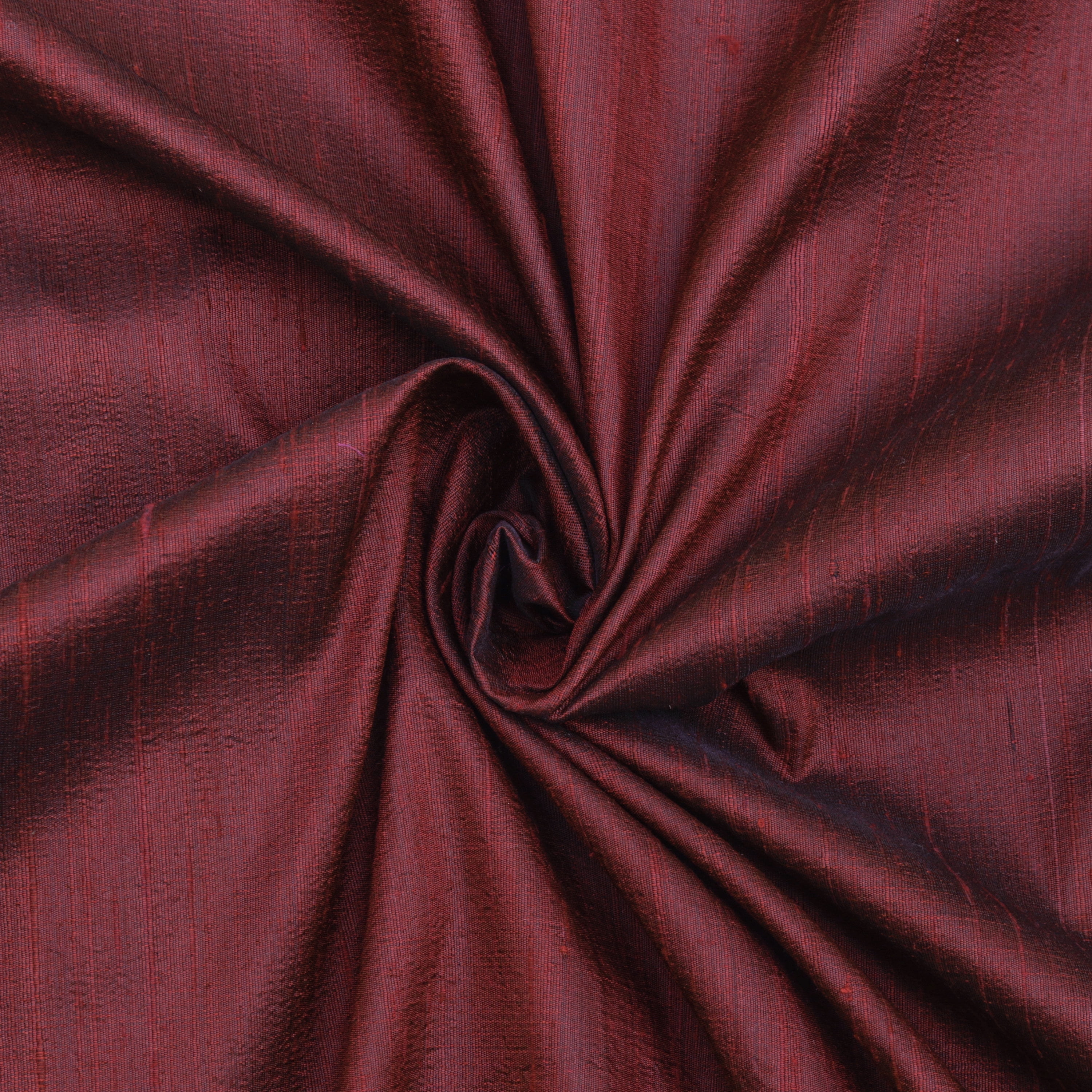 Fabric Mart Direct Silk Fabric, Maroon Red Dupioni Silk Fabric, Red ...