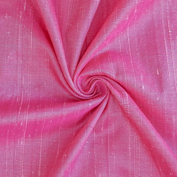 Fabric Mart Direct Silk Fabric, Onion Pink Dupioni Silk Fabric, Pink Silk Fabric Silk Fabric For Upholstery, 8 Continuous Yards Dupioni Silk Fabric, 41 inch width Silk Dupioni Fabric by Yard