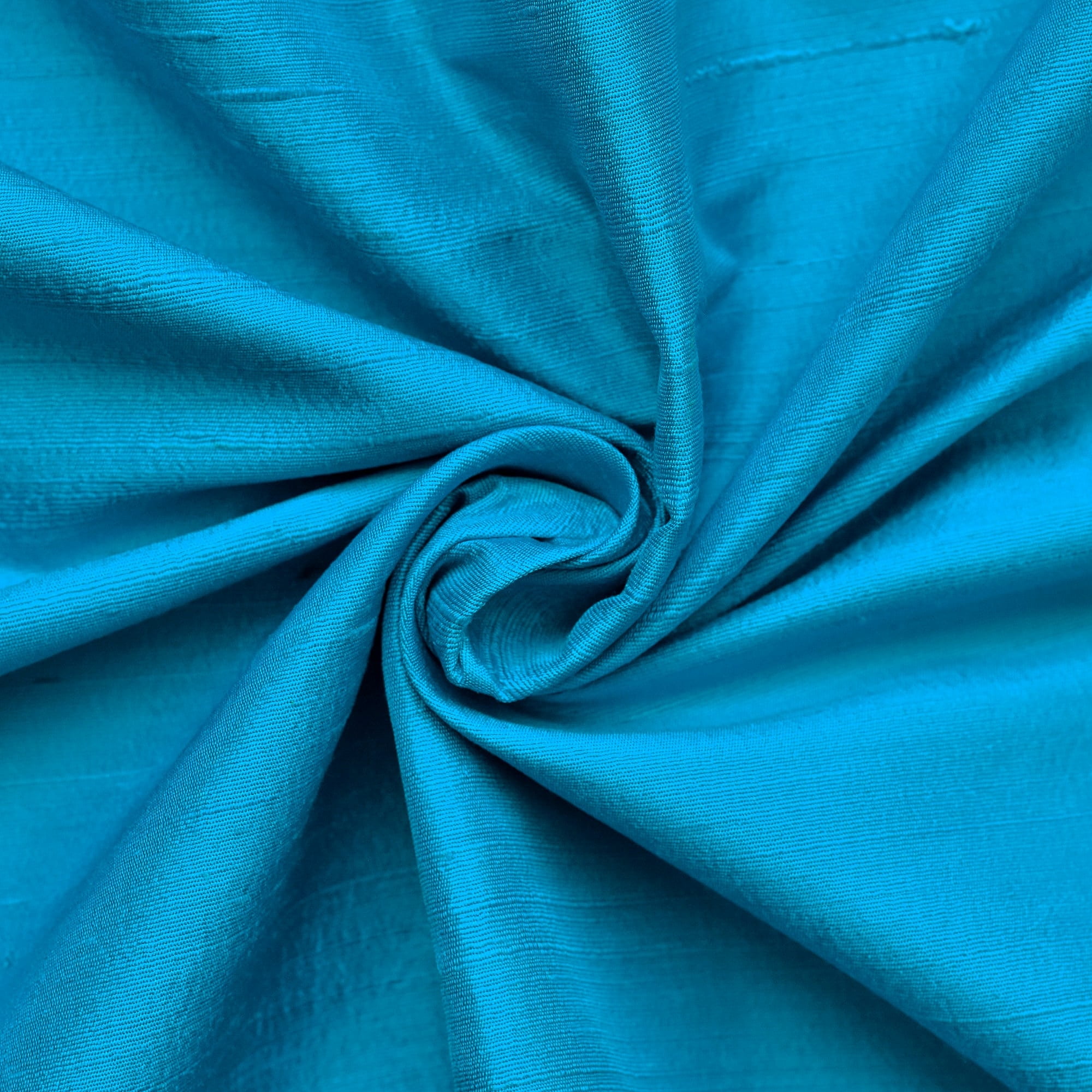 Angel Blue Dupioni Silk Fabric main image 0