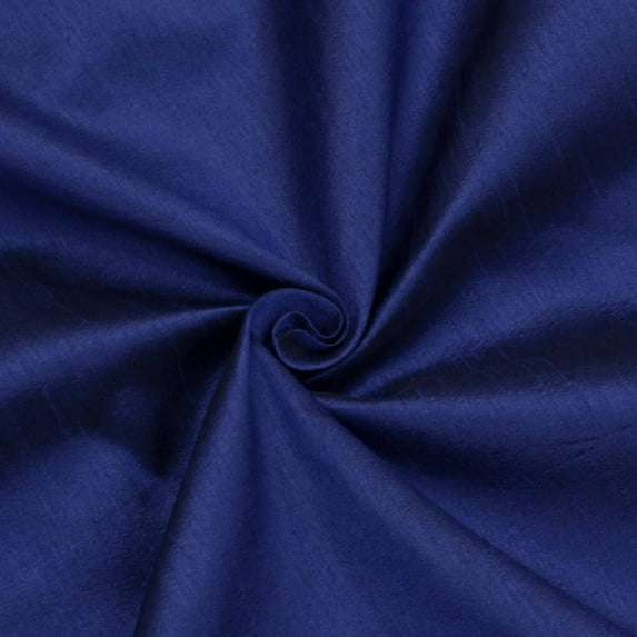 Fabric Mart Direct Silk Fabrics, Royal Blue Silk Fabric, Exclusive Fabrics Faux Silk Curtains 15 Continuous Yards Blue Silk Fabric Blue Faux Silk Fabric, 42" width Faux Silk Fabric by Yard