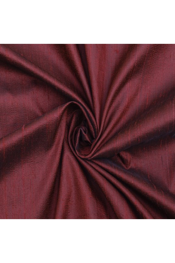 Silk Fabrics By The Yard, Maroon Red Dupioni Silk Fabric, Red Silk Fabric Silk Fabric Clothing, 17 Continuous Yards Dupioni Silk Fabric, 41 inch width Silk Dupioni Fabric by Yard