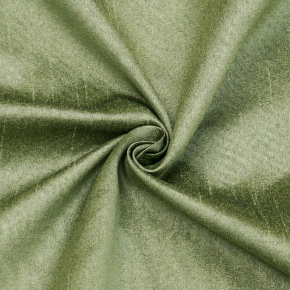 Fabric Mart Direct Silk Upholstery Fabric, Taupe Green Silk Fabric, Faux Silk Fabric By The Yard 6 Continuous Yards Green Silk Fabric Taupe Green Faux Silk Fabric, 42" width Faux Silk Fabric by Yard