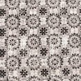 thumbnail image 1 of Fabric Mart Direct White, Black Digital Print Polyester Fabric By The Yard, 54 inches or 137 cm width, 1 Yard Black Polyester Fabric, Victorian Baroque, Upholstery Drapery Curtain Wholesale Fabric, 1 of 8