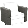 thumbnail image 1 of Fabric Modular Sectional Sofa Armrest Backrest Module Couch Side Sectional Part Armrest/Backrest Grey, 1 of 7