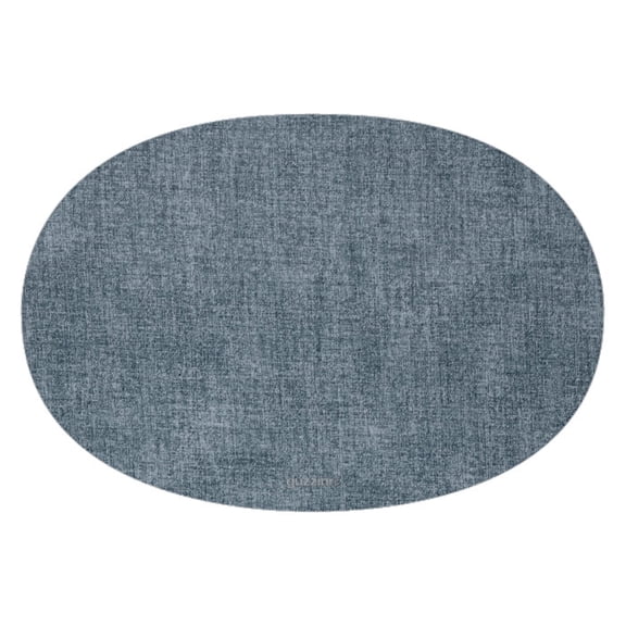Fabric Oval Reversible Place Mat
