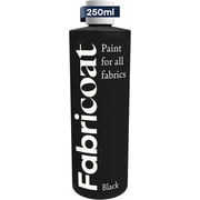 Fabricoat - Fabric Paint for Furniture - 8.5oz / 250ml Black- Restore or Change the Color of Couches, Chairs, Upholstery, Soft Furnishings, Car Interiors, Clothing, Footwear