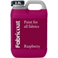 thumbnail image 1 of Fabricoat - Fabric Paint for Furniture - 85 oz / 2.5L Raspberry - Restore or Change the Color of Couches, Chairs, Upholstery, Soft Furnishings, Car Interiors, Clothing, & Footwear, 1 of 7