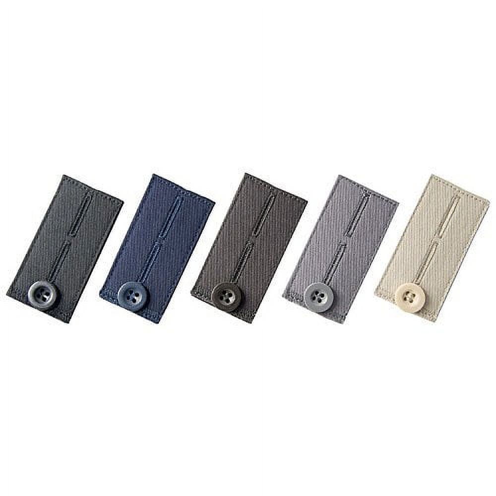 Lifekrafts Pant  Jeans Button Extender 1 Pack 6 Extenders, Your Pants got  Tighter ? Try These New Extenders which adds About 1 to 2 inches to Your Pant  Waist Metal Buttons