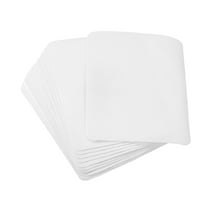 Fabric Patch Iron-on Patches White 4.9"x3.7" for Clothes, Pants, Bags Hole Pack of 20