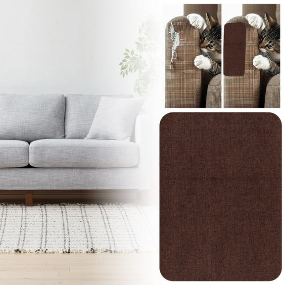 Fabric Patches Self Adhesive, Self-Adhesive Linen Fabric Patches, Quick Repair for Sofas, Tents, Car Seats/8" X 3"