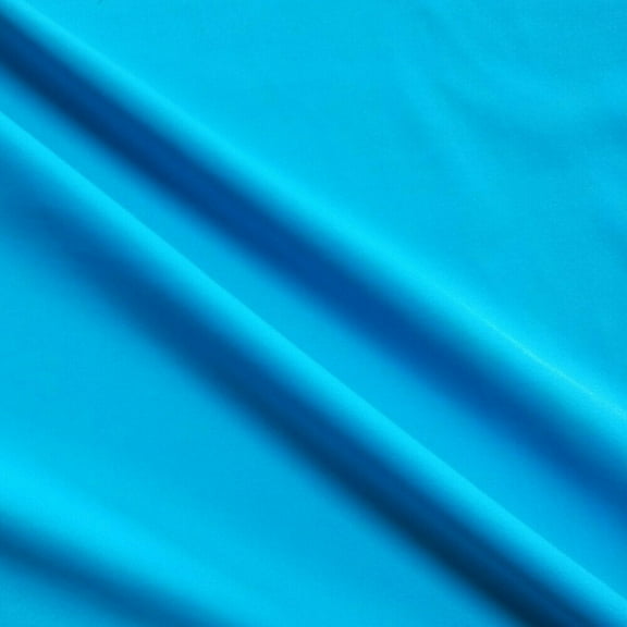 Fabric Polyester Spandex 4 Way Super Stretch Caribbean Blue LY991