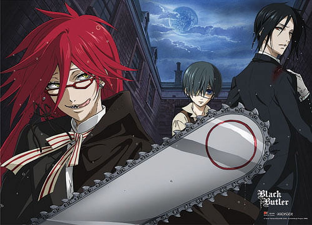  Black Butler Anime Fabric Wall Scroll Poster (16 x 20