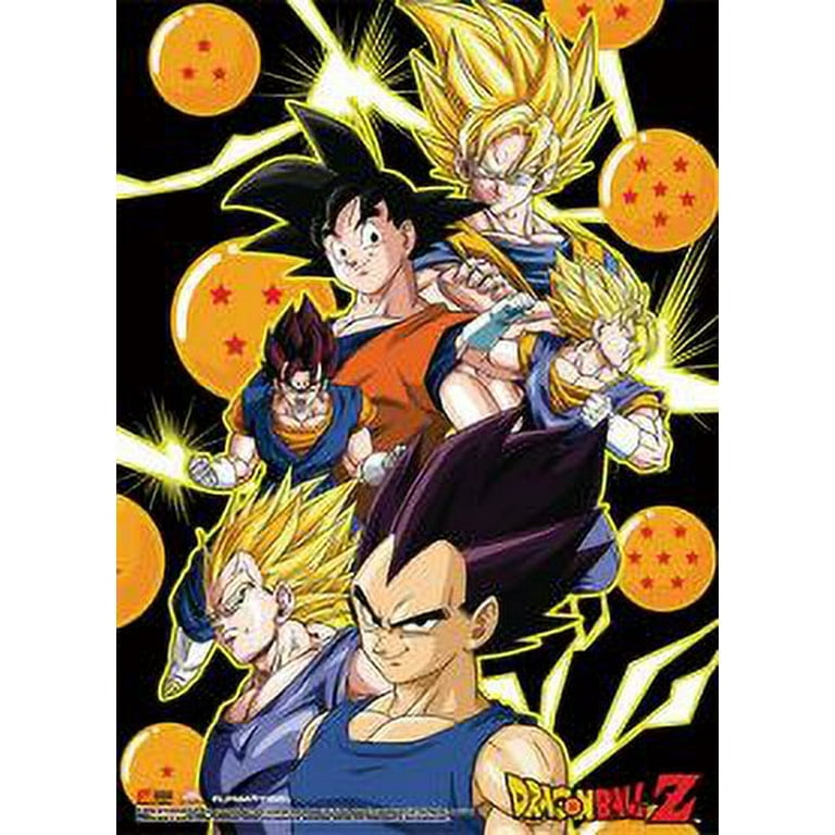 Dragon Ball Z Goku Vegeta Anime Premium POSTER MADE IN USA - ANI040
