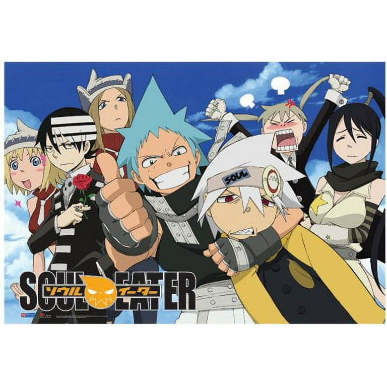  Soul Eater red bckgrnd vert POSTER 14.5 x 21 anime manga  Souleater (sent FROM USA in PVC pipe): Posters & Prints