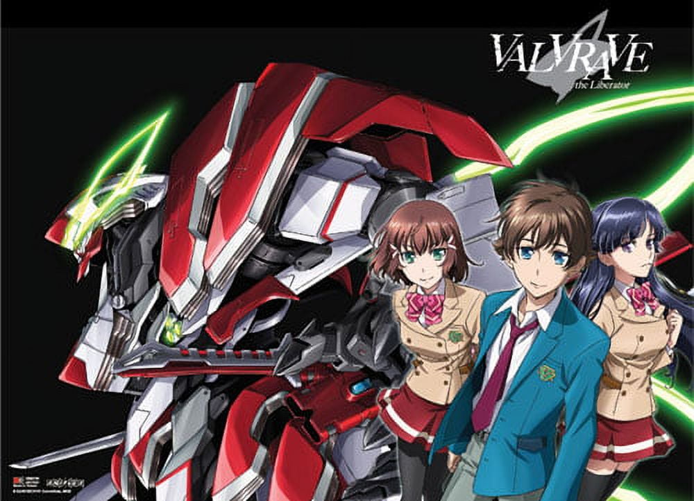 Fabric Poster - Valvrave the Liberator - New Haruto, Shoko and Saki ge77557  