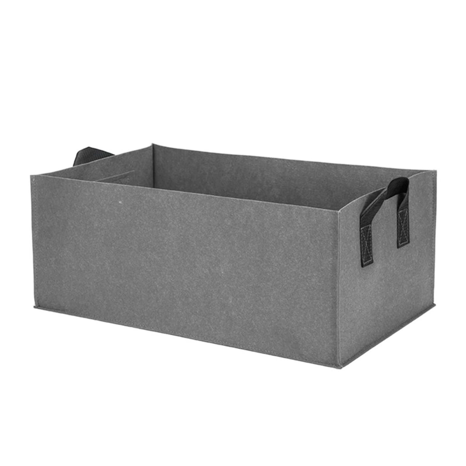 Fabric Raised Garden Bed Rectangle Breathable Container Growth Bag 