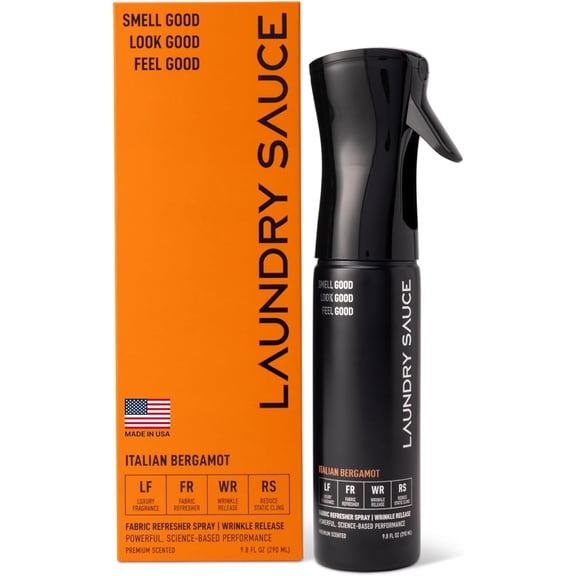 Fabric Refresher Spray Italian Bergamot, Odor-Fighting Fabric Refresher, Fragrance and Laundry Scent, 9.8 fl oz