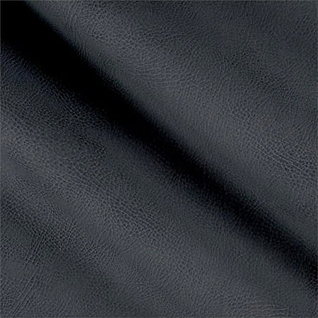 Fabric Richloom Tough Faux Leather Pleather Vinyl Tiona Navy Charcoal PP11
