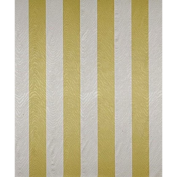 Fabric Robert Allen Beacon Hill Anabel Citrine Silk Stripe Drapery HH15