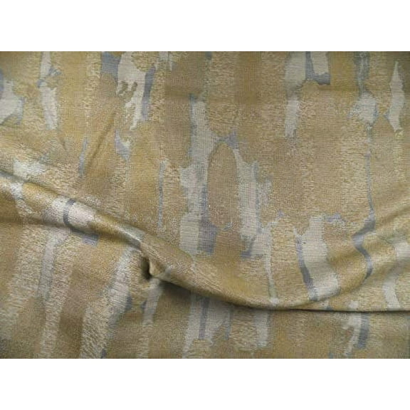 Fabric Robert Allen Beacon Hill Canyon Rivers Slate Taupe Linen Drapery II28