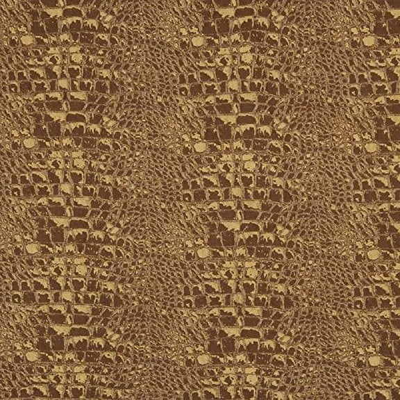 Fabric Robert Allen Beacon Hill Sobek Copper Silk Wool Crocodile Drapery ZJ24