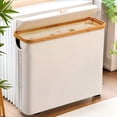 thumbnail image 1 of Fabric Roll Paper Storage Container Foldable Toilet Roll Organizer Large Capacity for Bathroom Tidy Stylish Storage Solution, 1 of 6