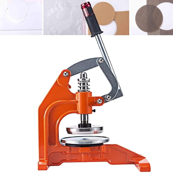 Fabric Sampler, 100 Sqcm Round Cloth Sample Disk Cutter, Textile Fabric GSM Sampling Device Hand Pressure Sampling Knife for Cloth Device Weight Instrument Sampler Paper