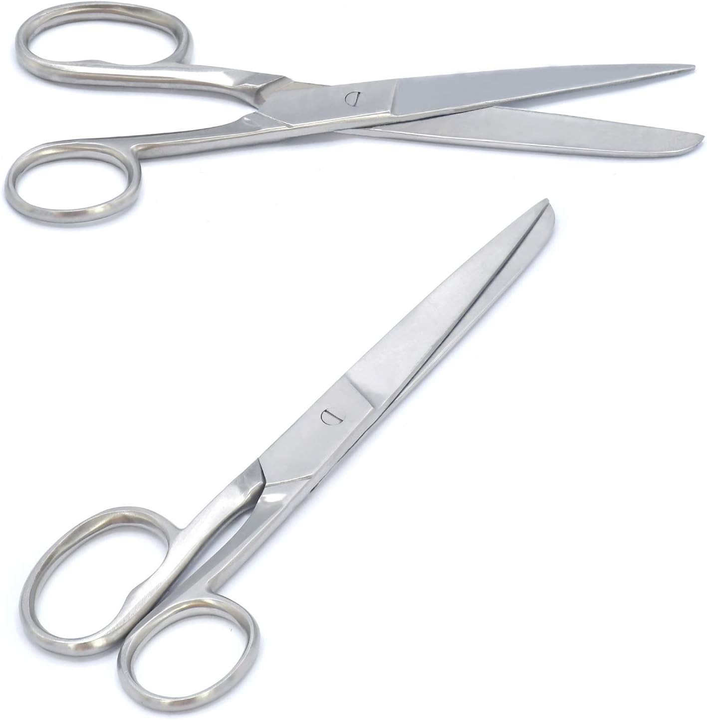 Heavy Duty Stainless Steel Scissors - 7" All-Metal Craft & Tailor Shears By Precise Canada