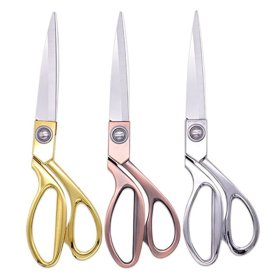 Fabric Scissors Professional Scissors for Leather Sewing shears for Tailoring Industrial Strength Zinc Alloy Tailor Shears Sharp for Home Office Artists Dressmakers