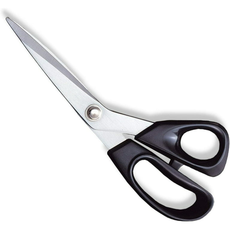 9 Inch Fabric Scissors Black Tailor Sewing Shears for Fabric Cutting Heavy  Duty