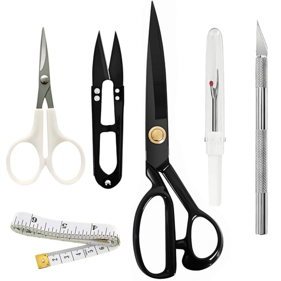Fabric Scissors Tailor Scissors, 9-Inch Heavy Duty Scissors for Cutting Fabric Cutting Leather for Dressmakers